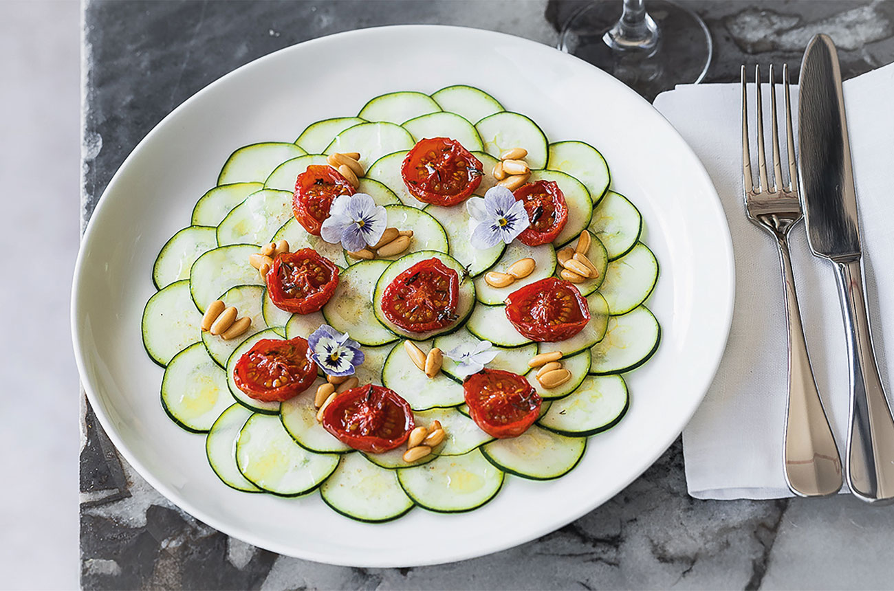 courgette carpaccio