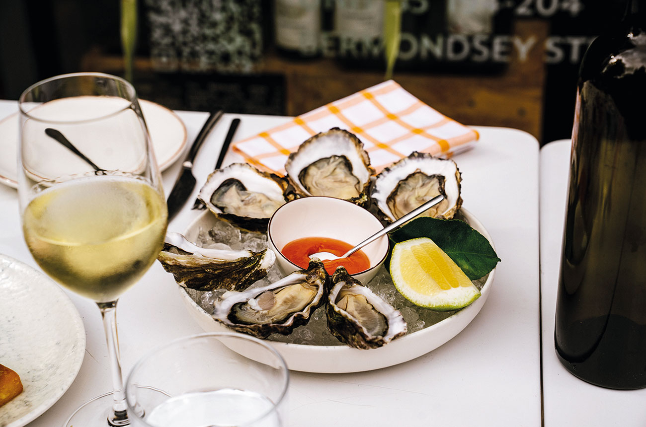 Oysters at Baccalà