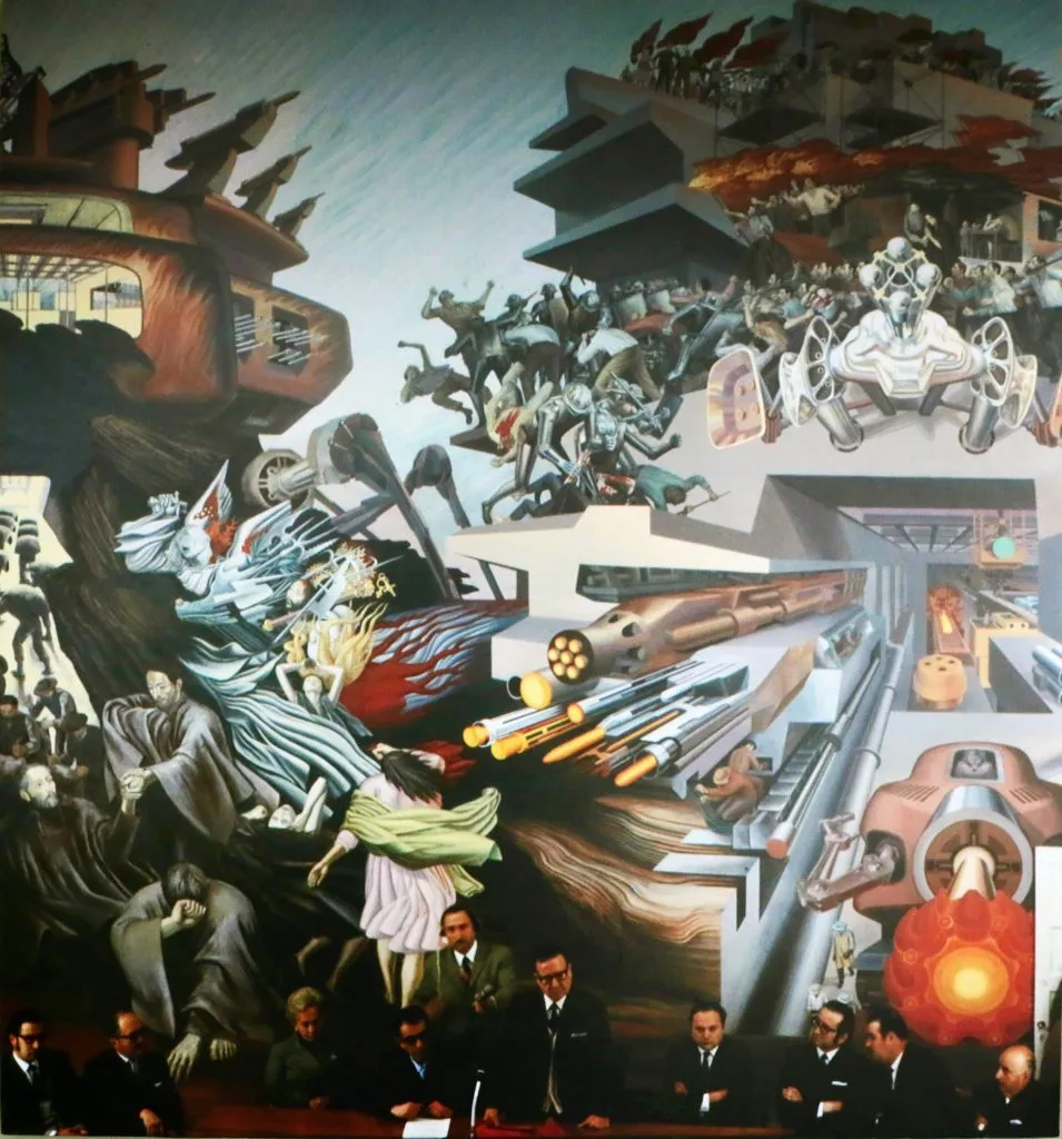 Long-Lost Artworks by Chilean Muralist Julio Escámez Are Slowly Being Uncovered and Restored