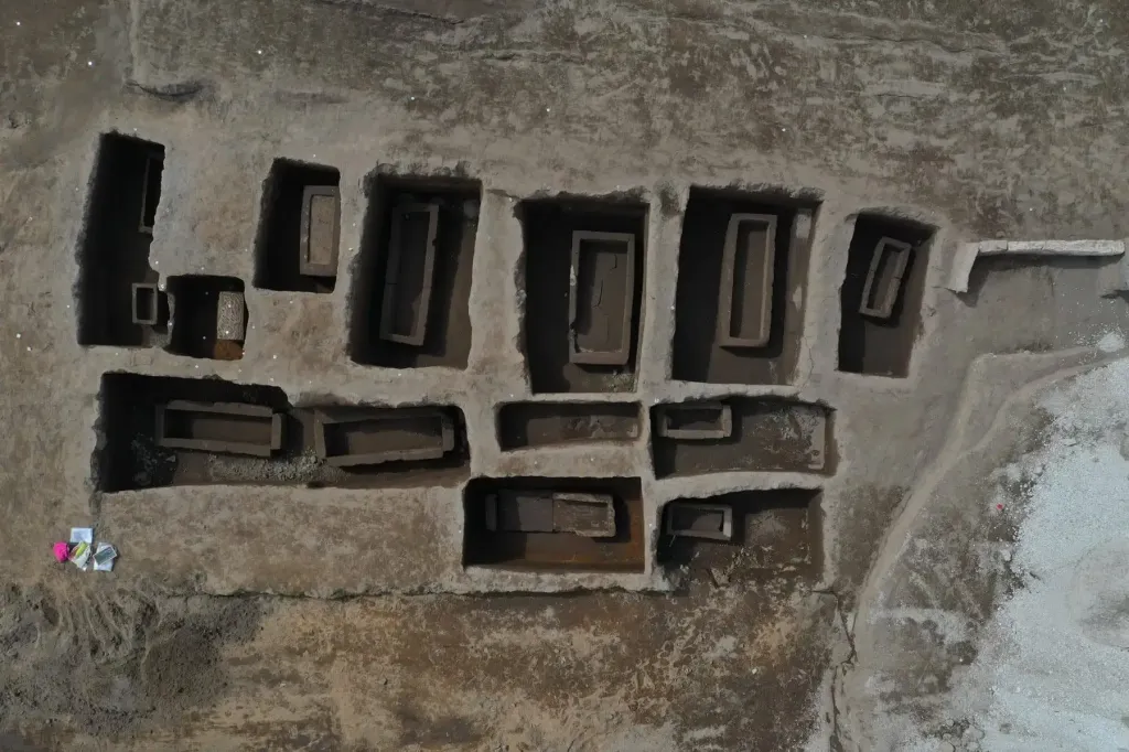 2,500-Year-Old Necropolis Discovered Under Italian Pasta Factory