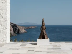 Meet the Gallerist Bringing World-Renowned Artists to a Tiny Greek Island