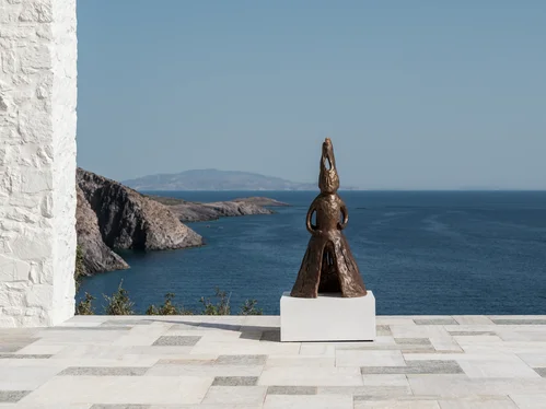Meet the Gallerist Bringing World-Renowned Artists to a Tiny Greek Island