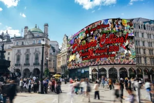 Ms. Lauryn Hill has curated a new commission by Lauren Halsey on London’s Piccadilly Lights.