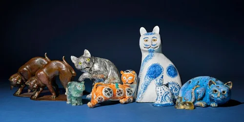 Major collection of cat-related art and collectibles heads to Bonhams auction this fall.
