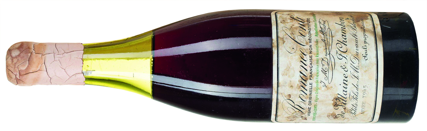 Bottle of Romanée-Conti 1945