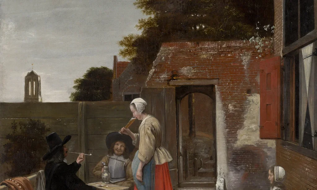 Raise a glass: long-hidden image of soldier returns to Pieter de Hooch painting – The Art Newspaper