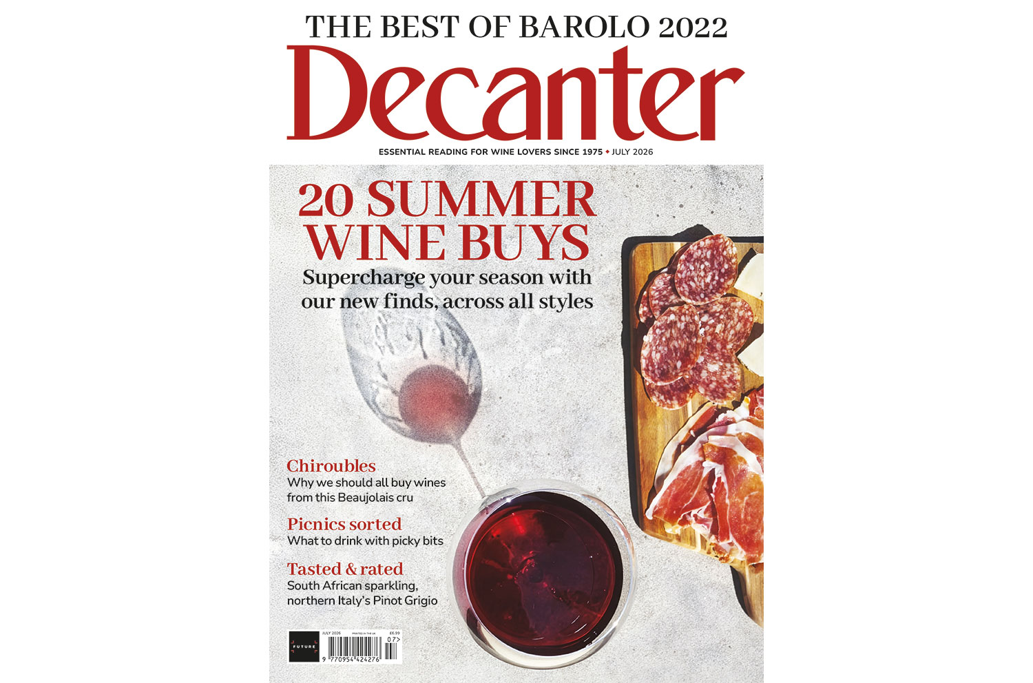 Decanter magazine July 2026