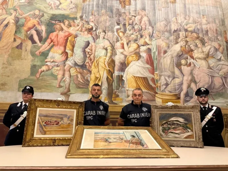 Italian Police Recover $10 M. Worth of Artworks by Cezanne, Matisse, and Renoir