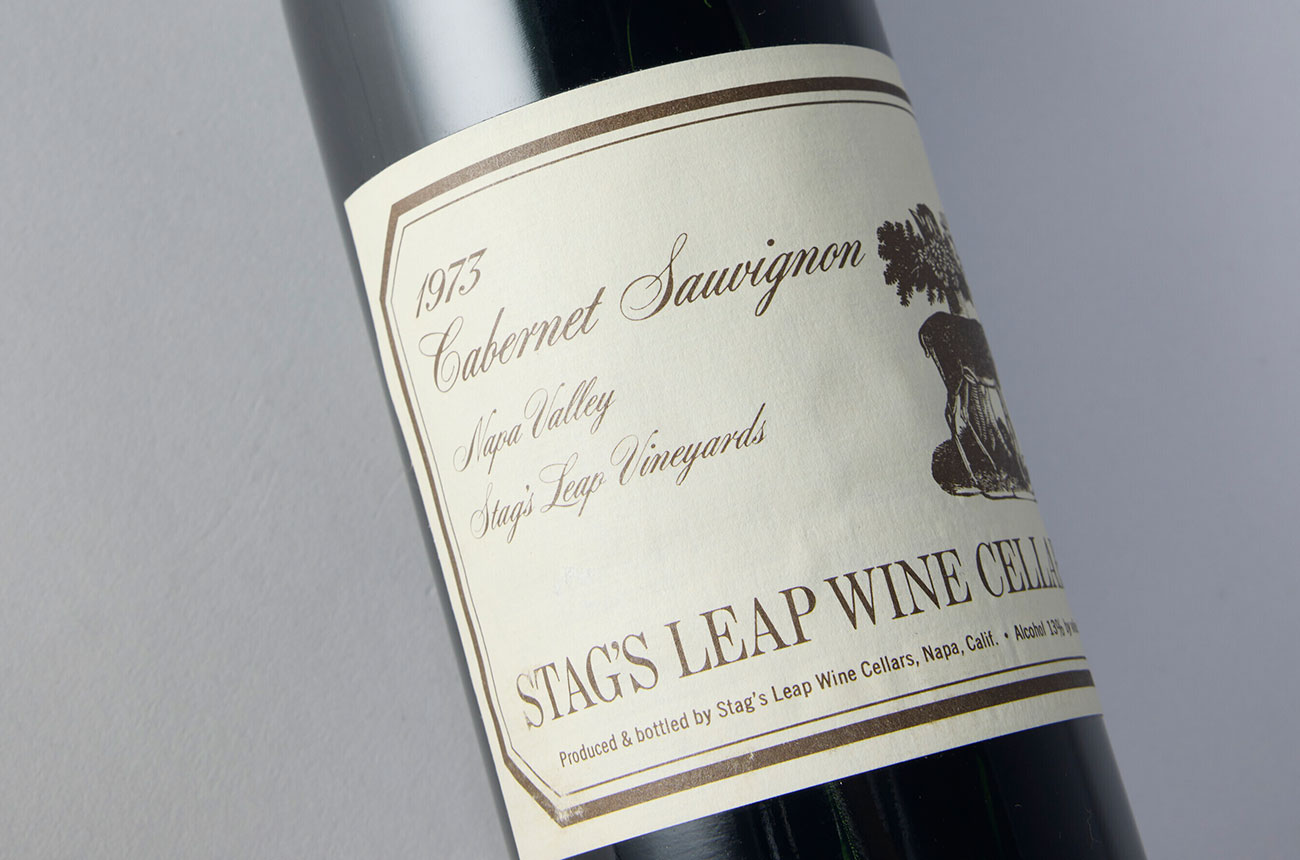 stag's leap wine cellars, slv cabernet sauvignon 1973
