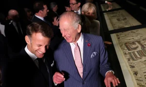 ’We are united‘: King Charles III and President Macron attend private preview of London’s Bayeux Tapestry exhibition – The Art Newspaper