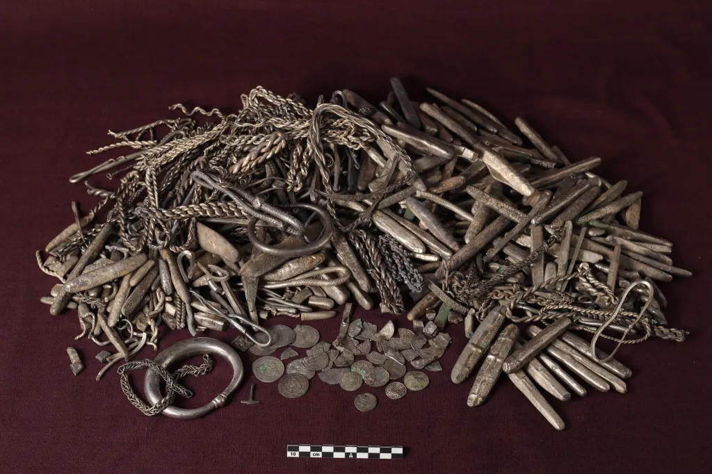 Denmark’s Largest Known Viking Age Silver Treasure Discovered in Local Garden