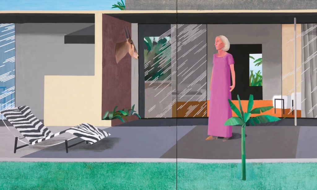 When Hockney met Betty: new book uncovers mysterious Beverly Hills Housewife in famous Los Angeles painting – The Art Newspaper